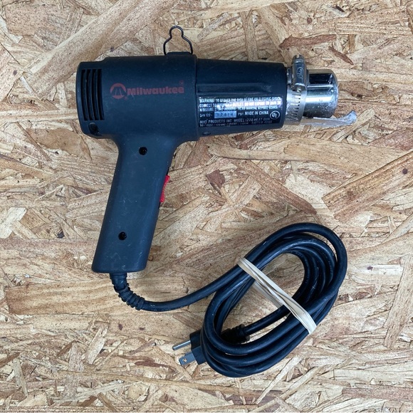 Milwaukee Electric Heat Gun-WORKS!-Construction Tools-Contractor-Builder-Toolbox - Picture 1 of 6